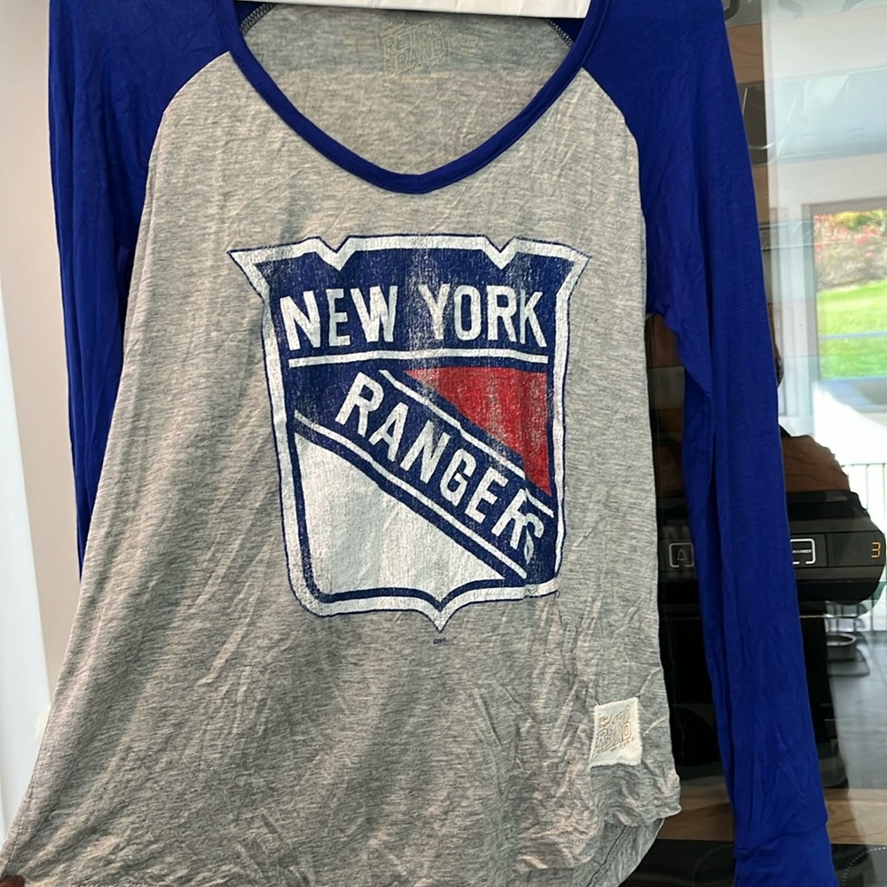 NWT - The Original Retrobrand - New York Rangers long sleeve shirt